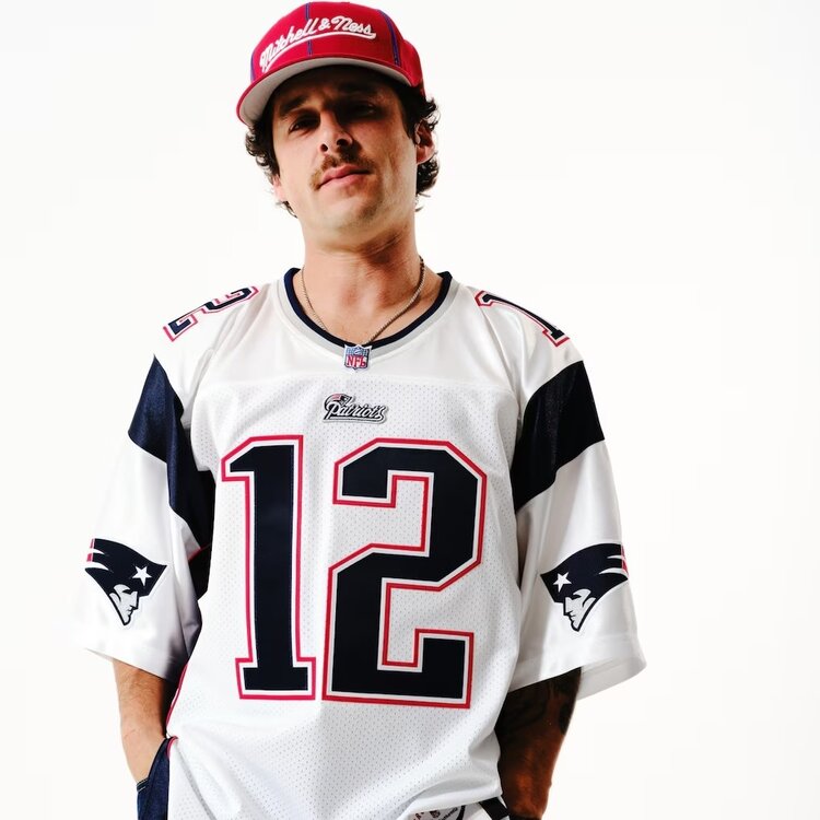 Mitchell and Ness NFL Patriots Men's M&N 2000 Tom Brady Jersey White