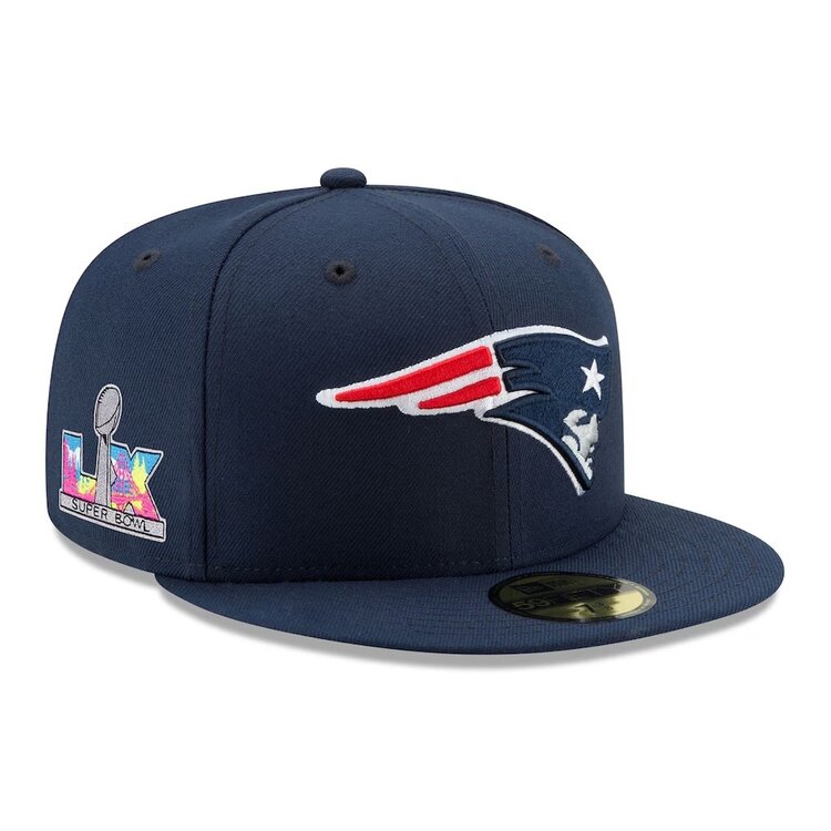 New Era Patriots Navy Super Bowl LX Side Patch