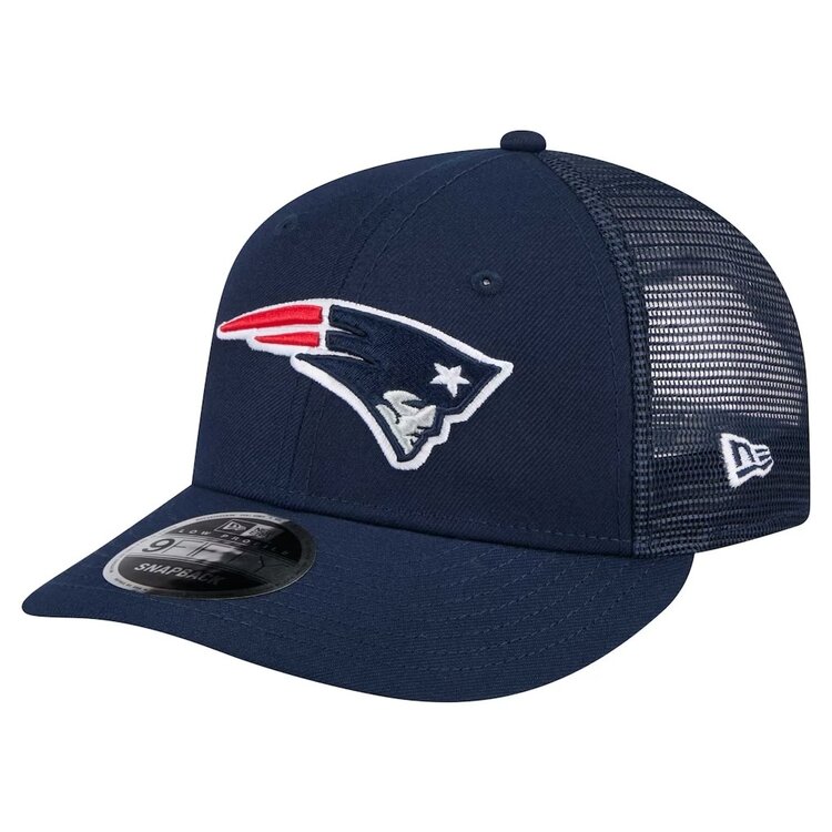 New Era New England Patriots Low Pro Trucker 950 Snapback Navy