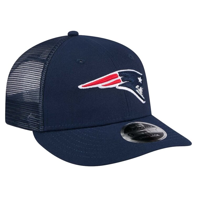 New Era New England Patriots Low Pro Trucker 950 Snapback Navy
