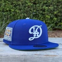 New Era LA City Connect Royal Back to Back WS Champs Rings