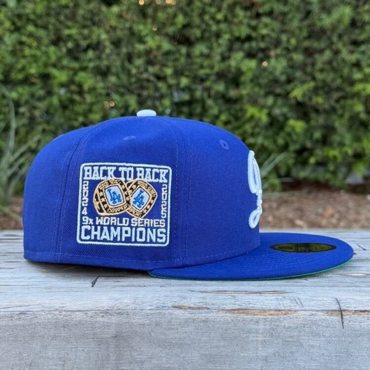 New Era LA City Connect Royal Back to Back WS Champs Rings