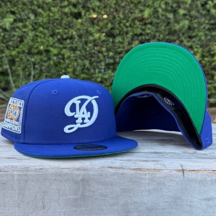 New Era LA City Connect Royal Back to Back WS Champs Rings