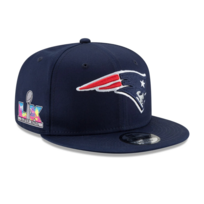 New Era New England Patriots Super Bowl LX Side Patch 950 Snapback