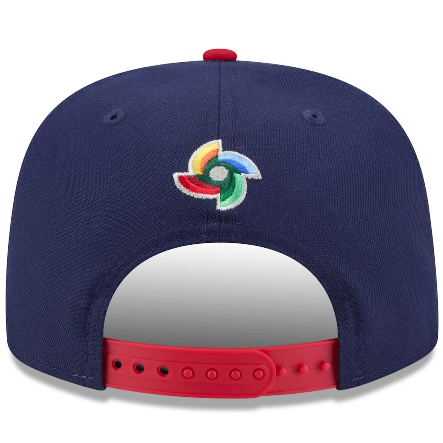 USA WBC 2026 Navy/Red 950 A-Frame Snapback - The Locker Room of Downey