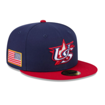 New Era USA Baseball WBC 2026 Navy/Red