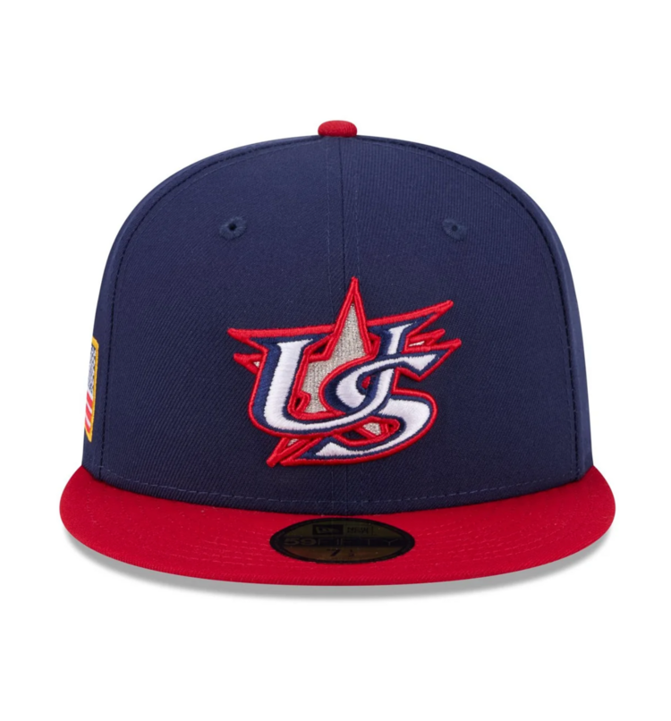 New Era USA Baseball WBC 2026 Navy/Red