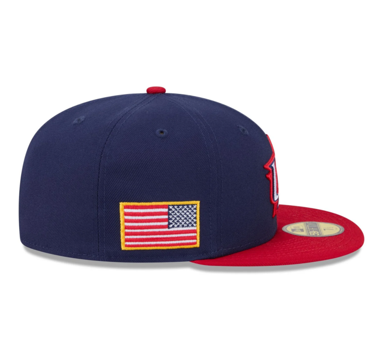 New Era USA Baseball WBC 2026 Navy/Red