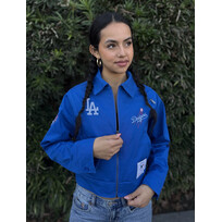 Mitchell and Ness LA Dodgers M&N Women's Script Mechanic Jacket Royal