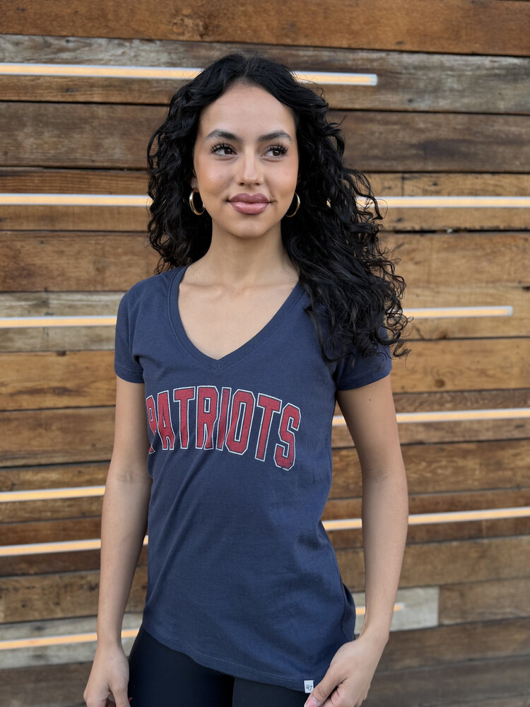 47 Brand Patriots W '47 Flanker MVP V-Neck