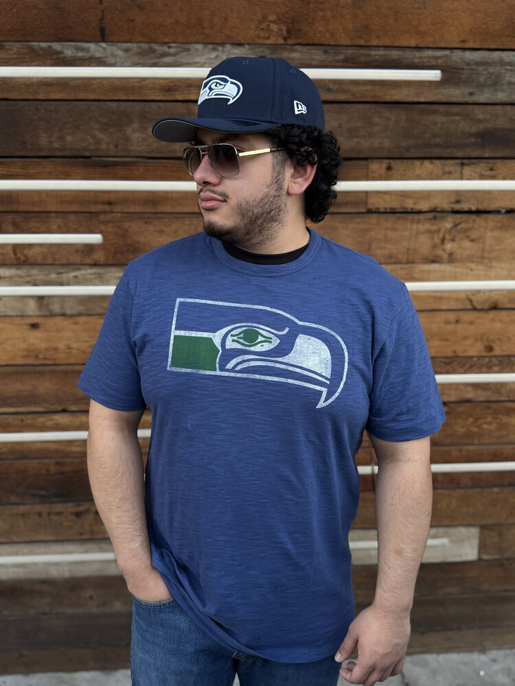 47 Brand NFL Seattle Seahawks M '47 Legacy Scrum Basic Tee Blue