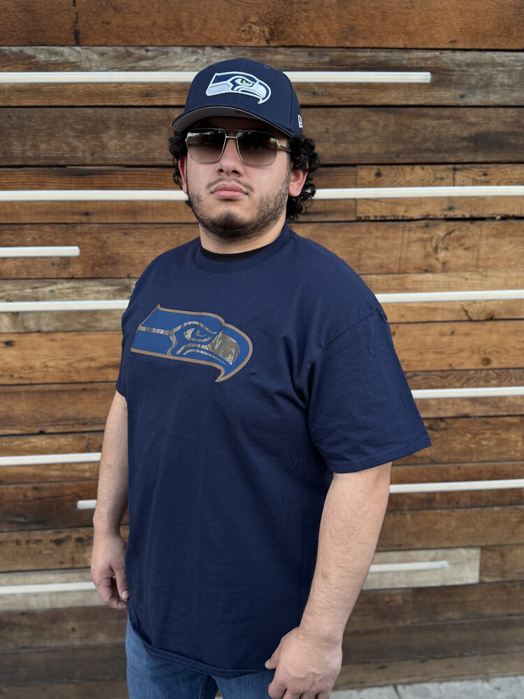 Majestic Seahawks M Camo Tek Patch