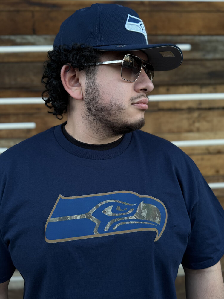 Majestic Seahawks M Camo Tek Patch