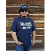 Majestic Seahawks M Tee Flex Team Navy