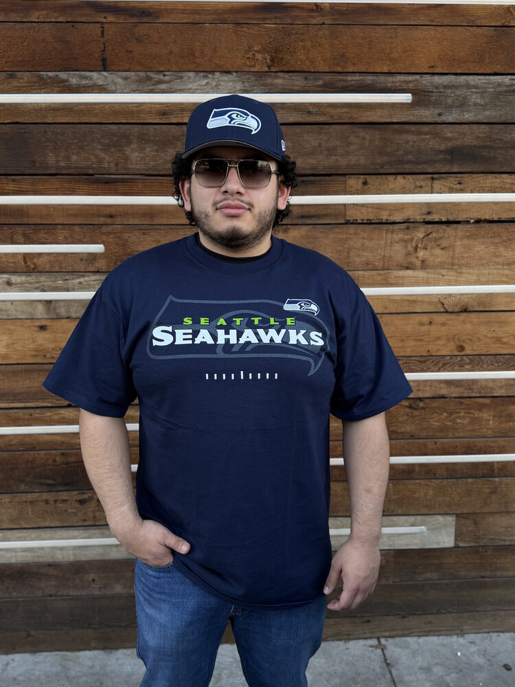 Majestic Seahawks M T-Shirt Great Value Nvy