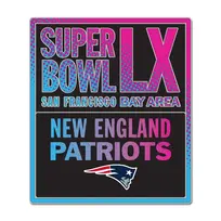 Wincraft New England Patriots Super Bowl Bound SBLX Pin