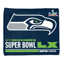 Wincraft NFL Seattle Seahawks Super Bowl LX Bound Rally Towel