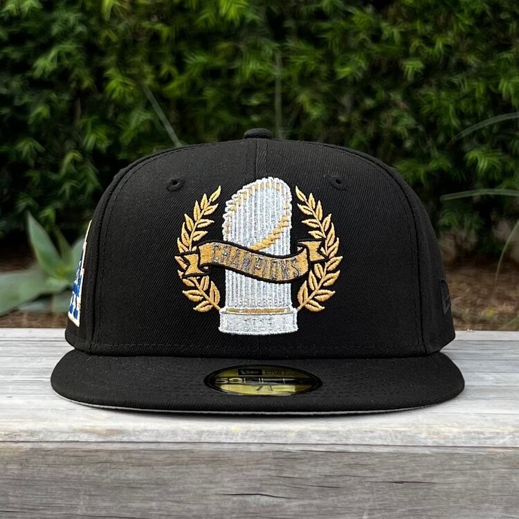 New Era LA Dodgers Black 2025 World Series Champs Parade 5950