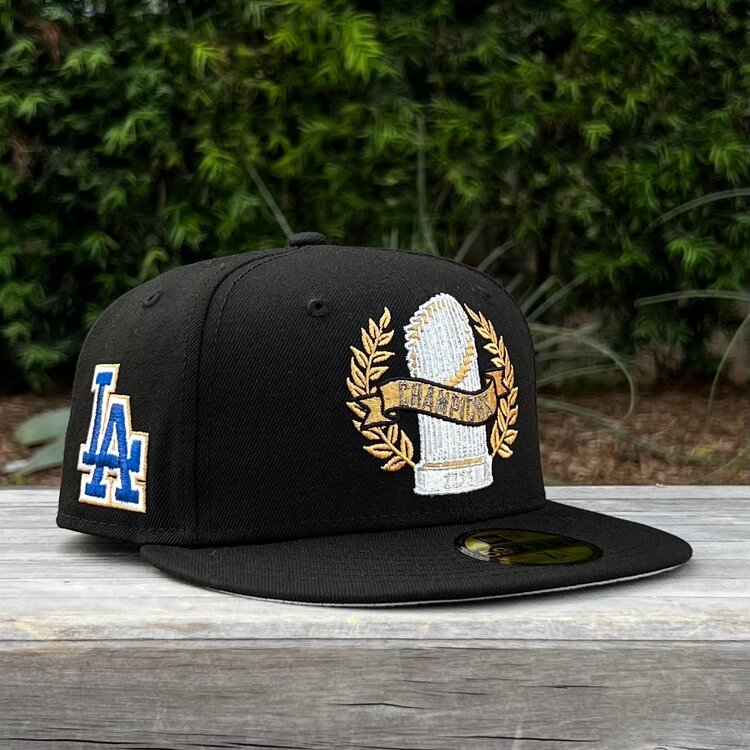 New Era LA Dodgers Black 2025 World Series Champs Parade 5950