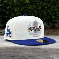 New Era LA Dodgers Ivory/Royal 2025 World Series Champs Parade