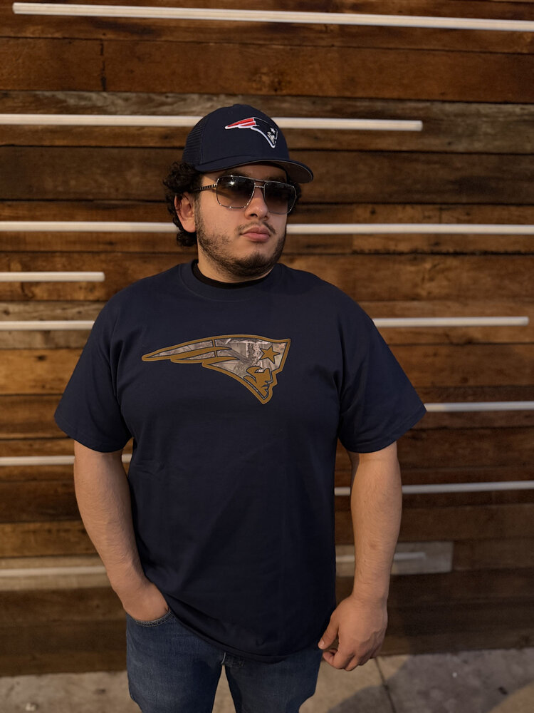 Majestic Patriots M Camo Tek Patch