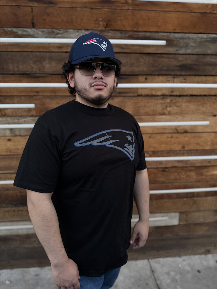 Majestic Patriots M Tee Primetime Black