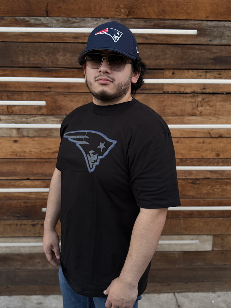 Majestic Patriots M Tee Primetime Black