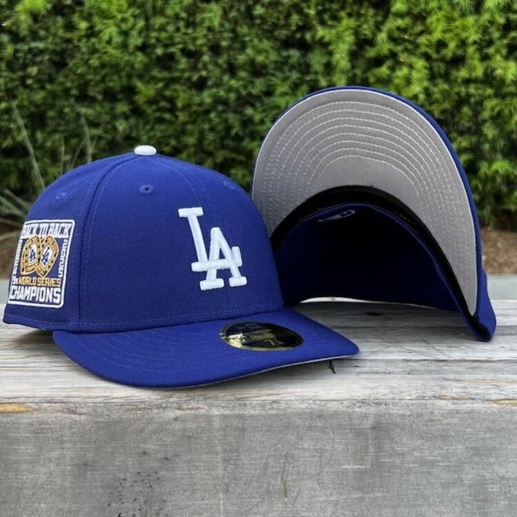 New Era LA Royal Back to Back WS Champs Rings Low Profile