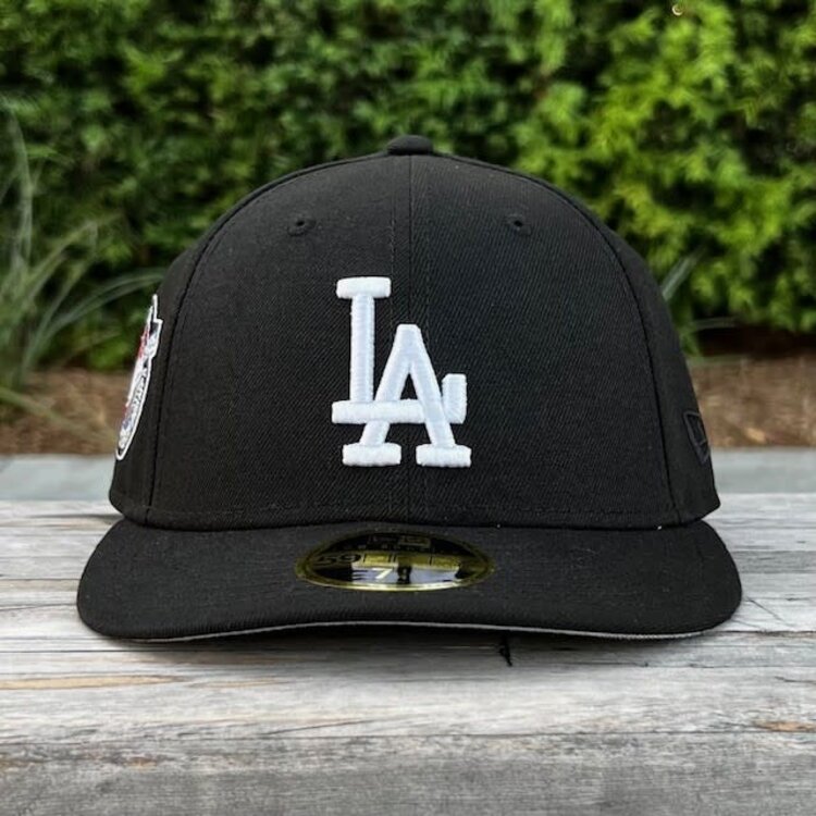 New Era LA Black Back to Back WS Champs Circle SP Low Profile