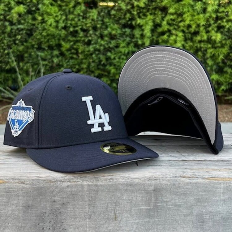 New Era LA Navy Back to Back WS Champs Diamond Low Profile