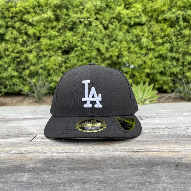 New Era LA Dodgers Black White Low Profile Gray UV
