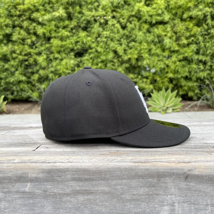 New Era LA Dodgers Black White Low Profile Gray UV