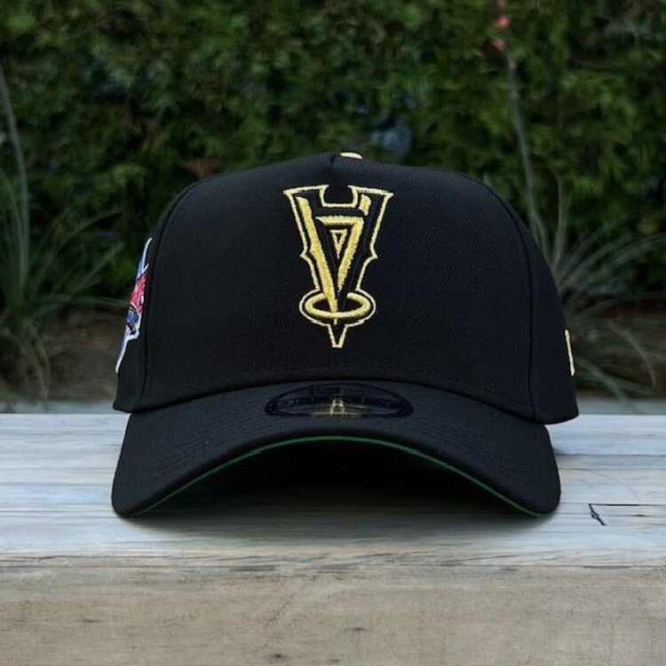 New Era Angels Upside Down Black Metallic Gold 1989 ASG 940 A-Frame