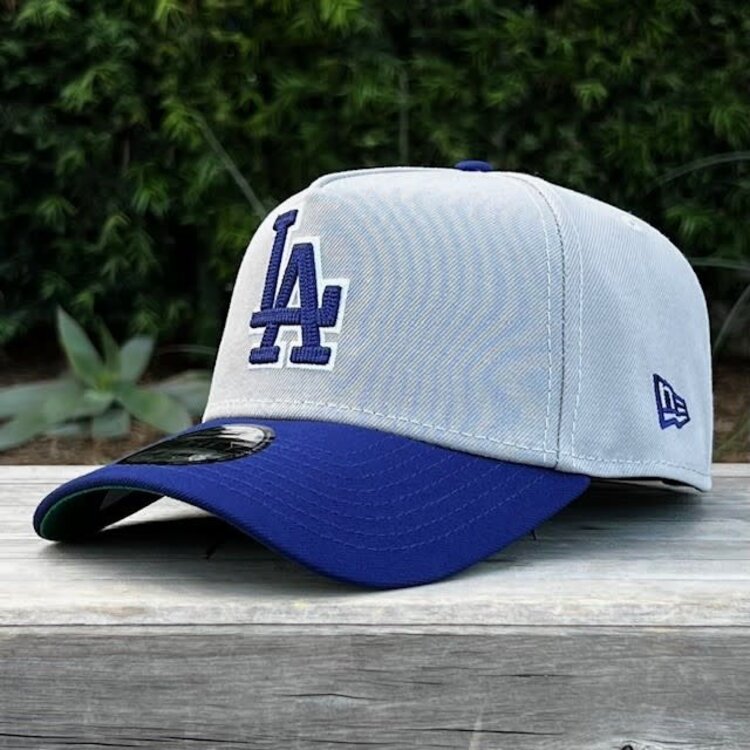 New Era LA Gray/Royal Back to Back World Series Champs Diamond 940 a-frame