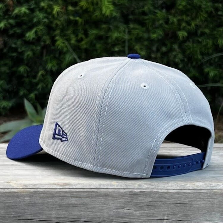 New Era LA Gray/Royal Back to Back World Series Champs Diamond 940 a-frame