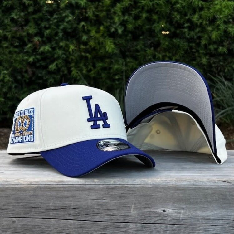 New Era LA Ivory/Royal 2025 World Series Champions Rings SP 940 a-frame
