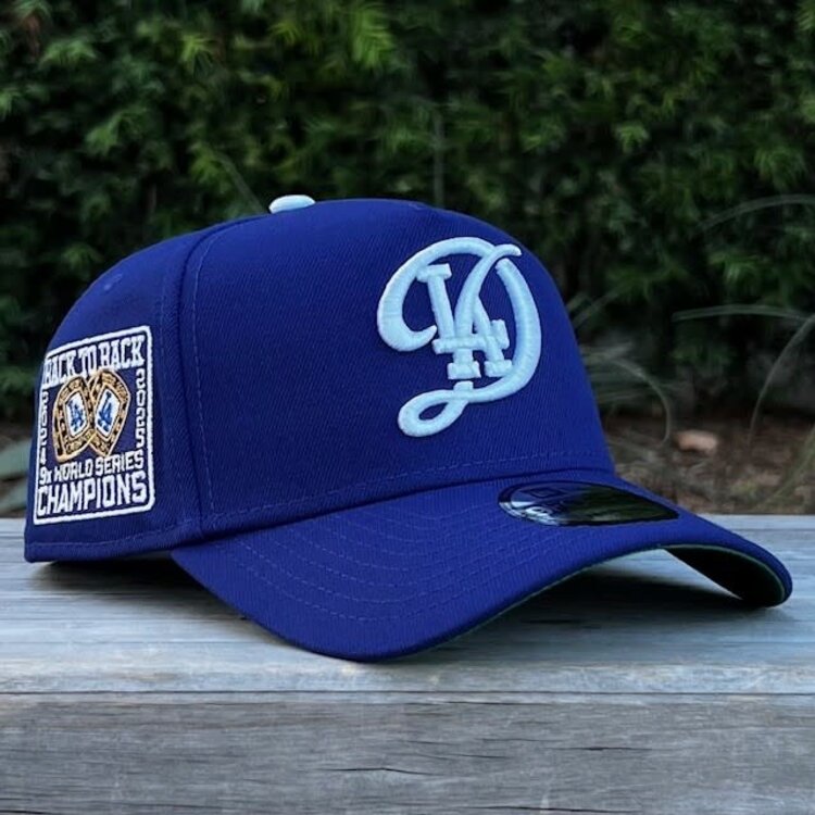 New Era LA City Connect Royal 2025 World Series Champions Rings 940 a-frame