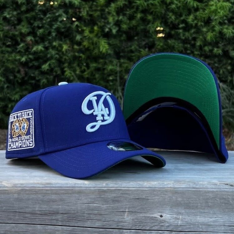 New Era LA City Connect Royal 2025 World Series Champions Rings 940 a-frame
