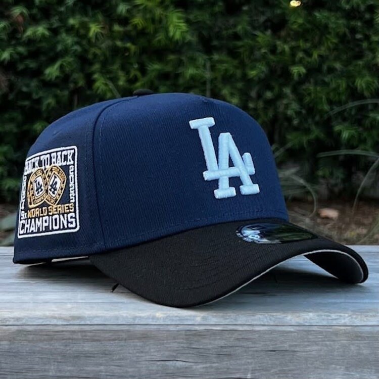 New Era LA Navy/Black 2025 World Series Champions Rings SP 940 a-frame