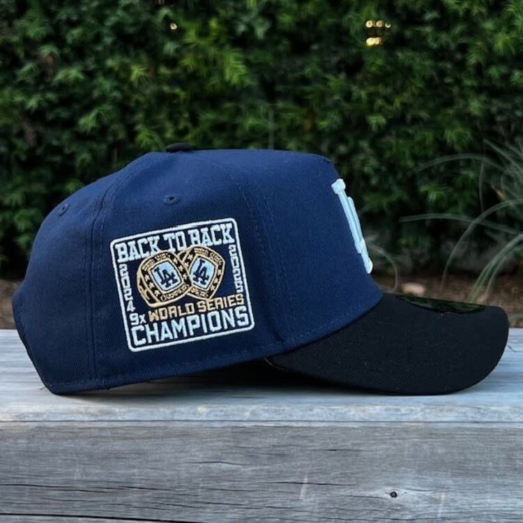 New Era LA Navy/Black 2025 World Series Champions Rings SP 940 a-frame