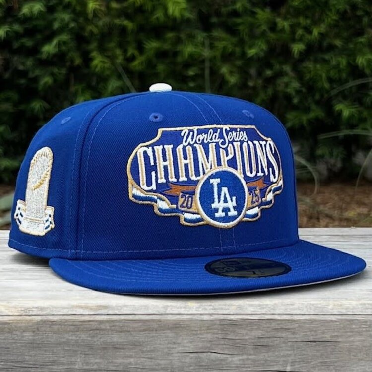 New Era LA Dodgers Royal 2025 World Series Champs Locker Room
