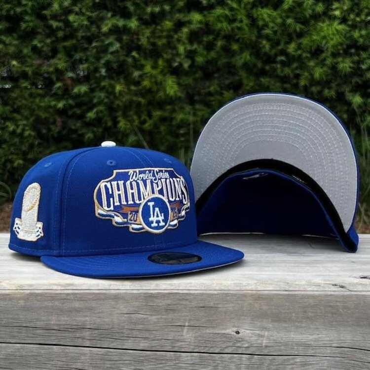 New Era LA Dodgers Royal 2025 World Series Champs Locker Room