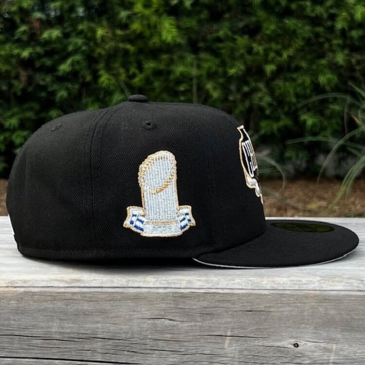 New Era LA Dodgers Black 2025 World Series Champs Locker Room
