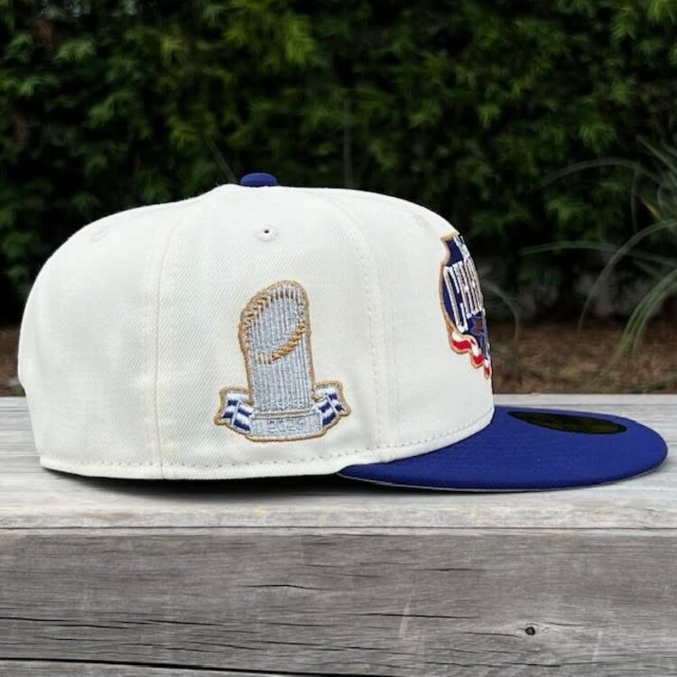 New Era LA Ivory/Royal 2025 World Series Champs Locker Room