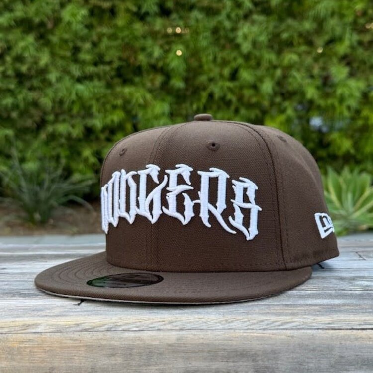 New Era LA Dodgers OE Sketch Brown 950 Snapback