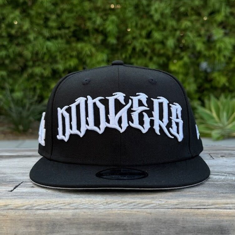 New Era LA Dodgers Halloween Sketch Black White 950 Snapback