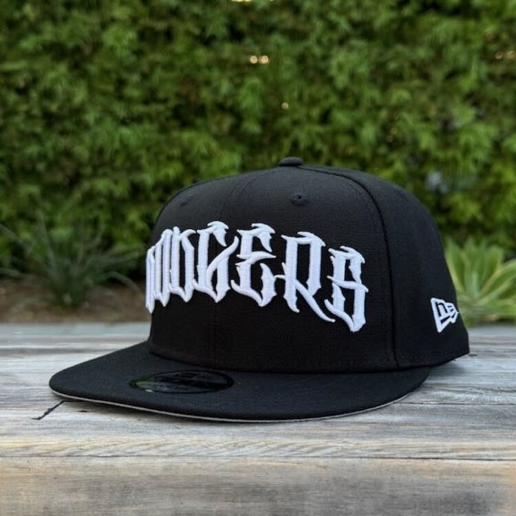 New Era LA Dodgers Halloween Sketch Black White 950 Snapback