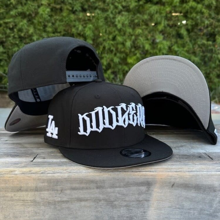 New Era LA Dodgers Halloween Sketch Black White 950 Snapback