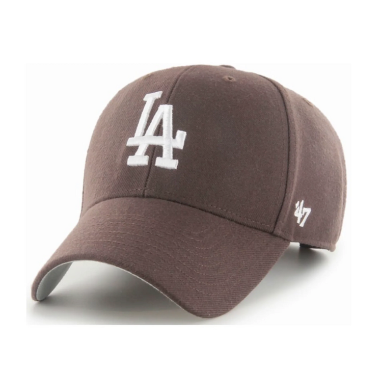 47 Brand LA Dodgers 47 MVP Brown Adjustable