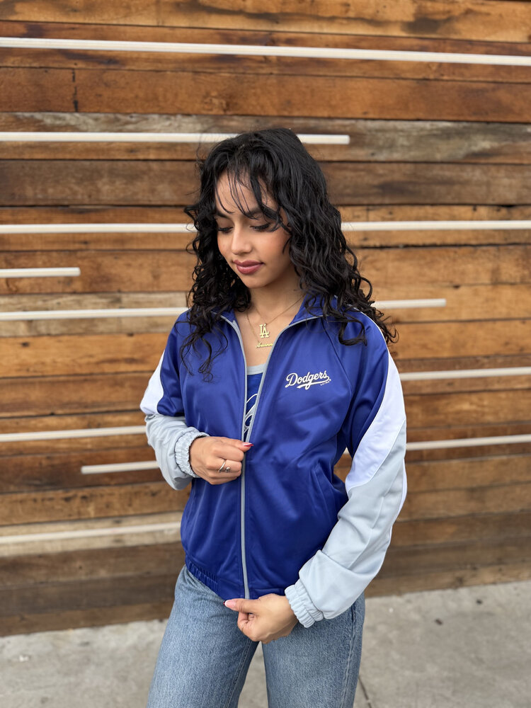 G-III LA Dodgers Women's GIII #1 Fan Royal Track Jacket